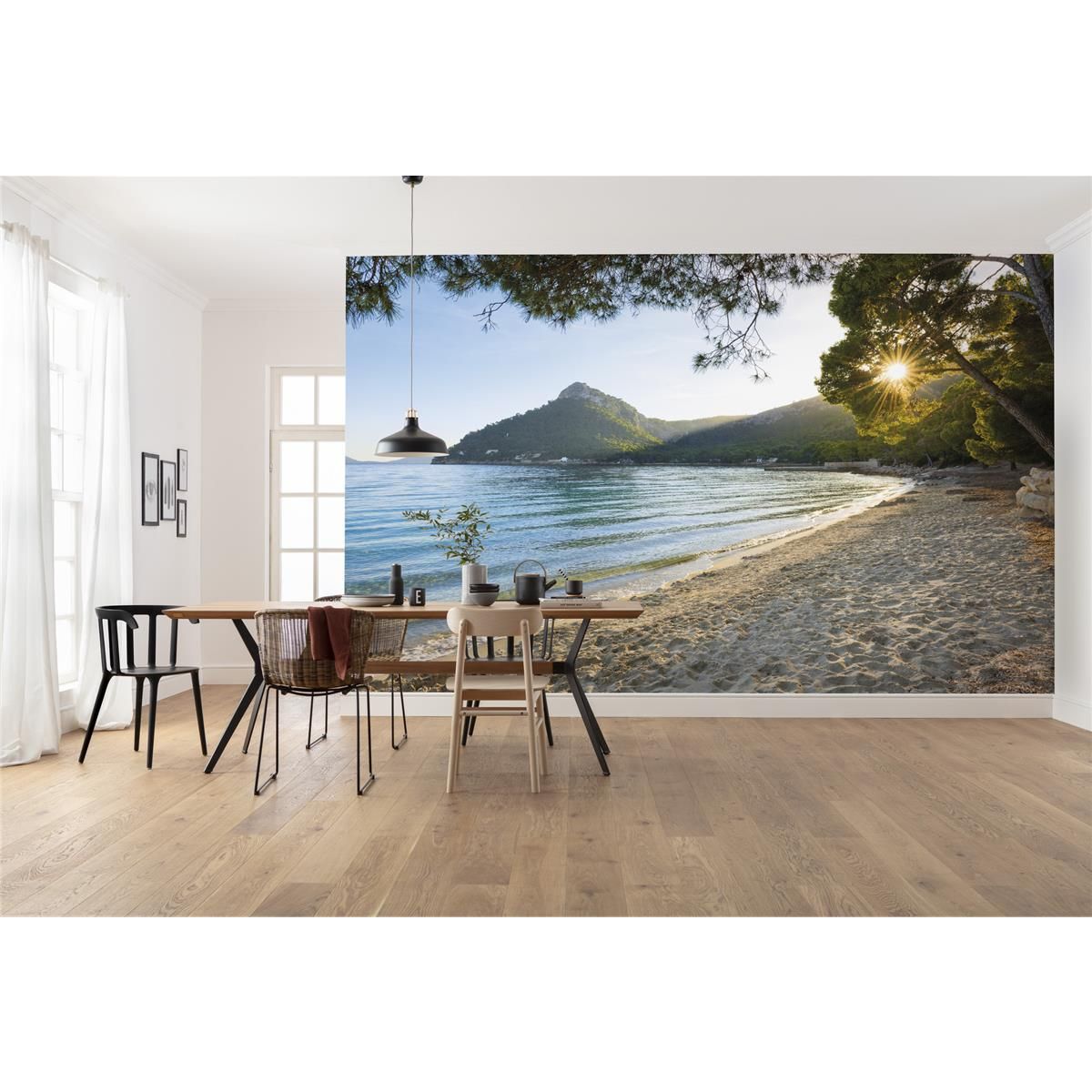 Vlies Fototapete - Lonely Paradise - Größe 450 x 280 cm