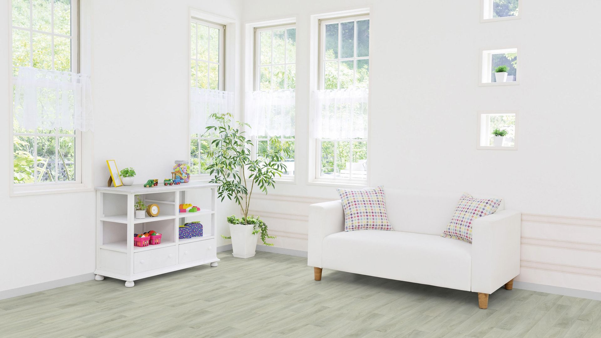 Vinylboden Henna WHITE IZMIR-TB15 B:400cm