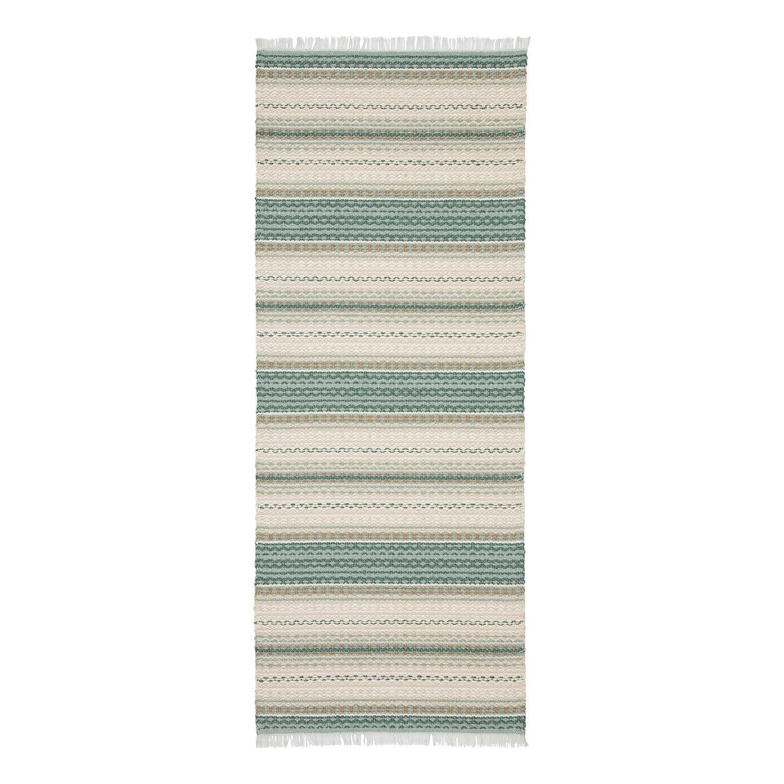 Teppich Swedy MALVA V1 Türkis-Beige - 60 cm x 300 cm