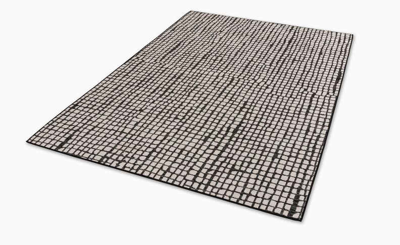 Outdoor Teppich PARKLAND Anthrazit - 90 cm x 160 cm