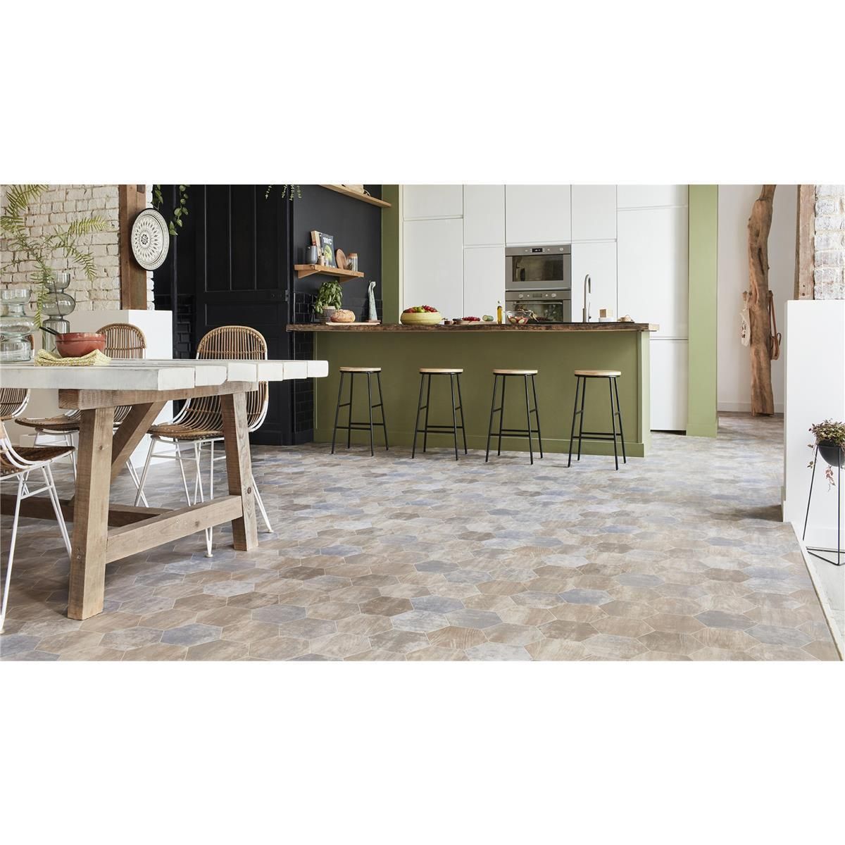 Vinylboden Maya BLACK IZMIR-TB15 B:300cm