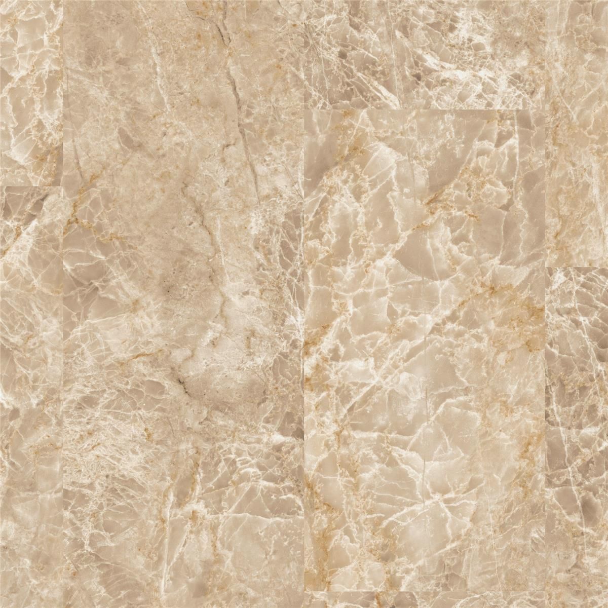 Designboden NATURALS-Emperador-Beige Fliese 100 cm x 50 cm - Nutzschichtdicke 0,55 mm