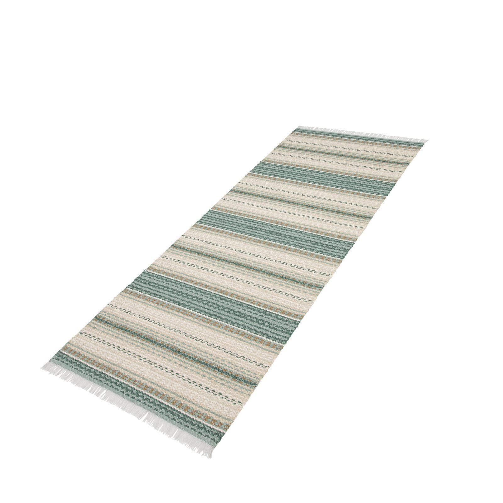 Teppich Swedy MALVA V1 Türkis-Beige - 60 cm x 300 cm