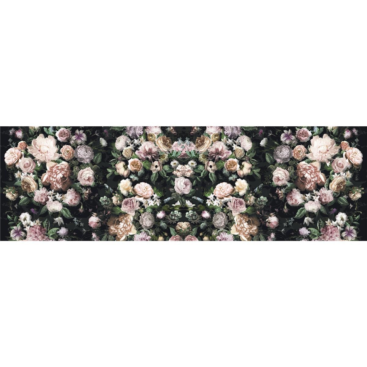 Vlies Fototapete - Victoria Black - Größe 800 x 250 cm