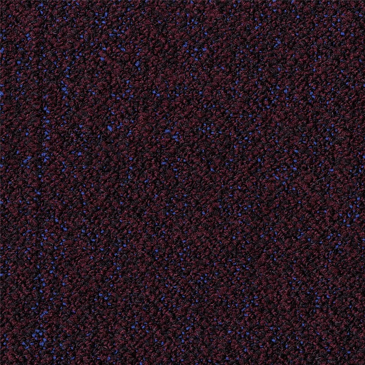 Teppichfliesen 50 x 50 cm Schlinge Iconic AA23 2101 Lila Textur
