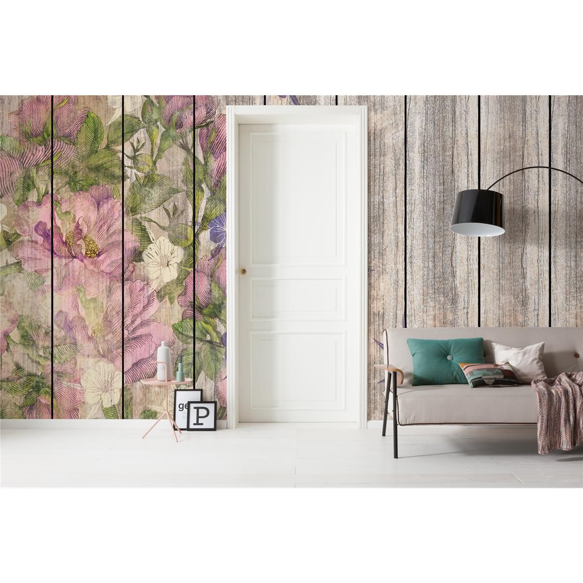 Vlies Fototapete - Vintage Rose - Größe 400 x 250 cm