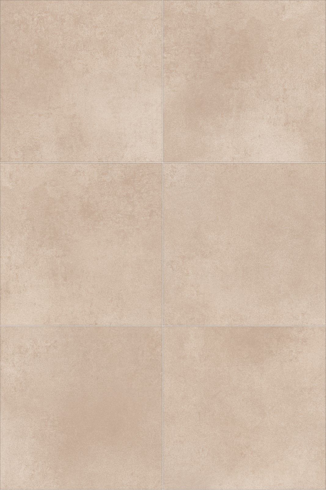 PVC-Industrieboden BITEO verdeckte Klickfliese Sandstein Design 610 mm x 610 mm - 8,2 mm Dicke
