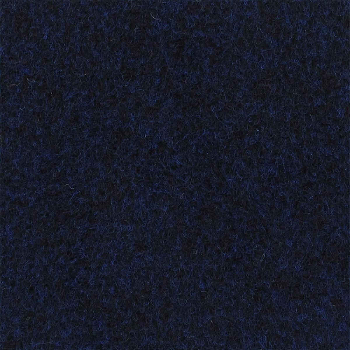 Messeboden Velours EXPOLUXE Dark Blue 9654 mit Schutzfolie  - Rollenbreite 200 cm