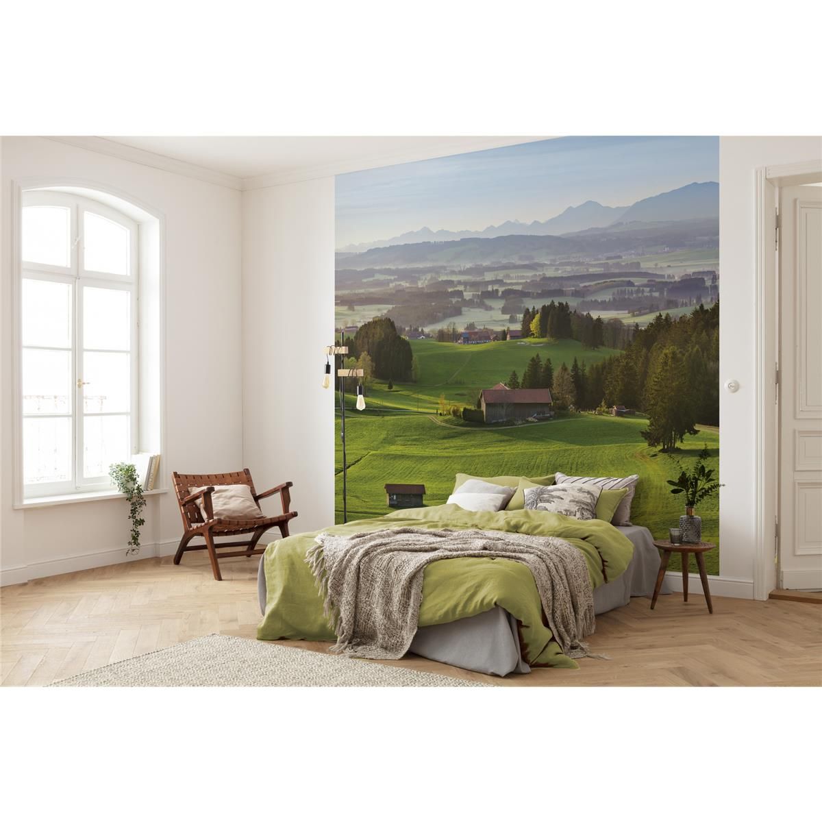 Vlies Fototapete - Paradiesisches Bayern - Größe 450 x 280 cm