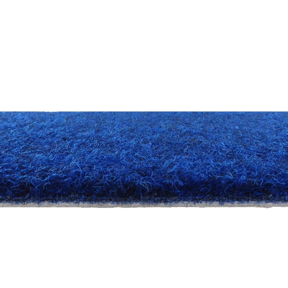 Messeboden Traffic-Fliese EXPOQUADRA Cobalt Blue 1624 - Sommer Needlepunch - 100 cm x 100 cm