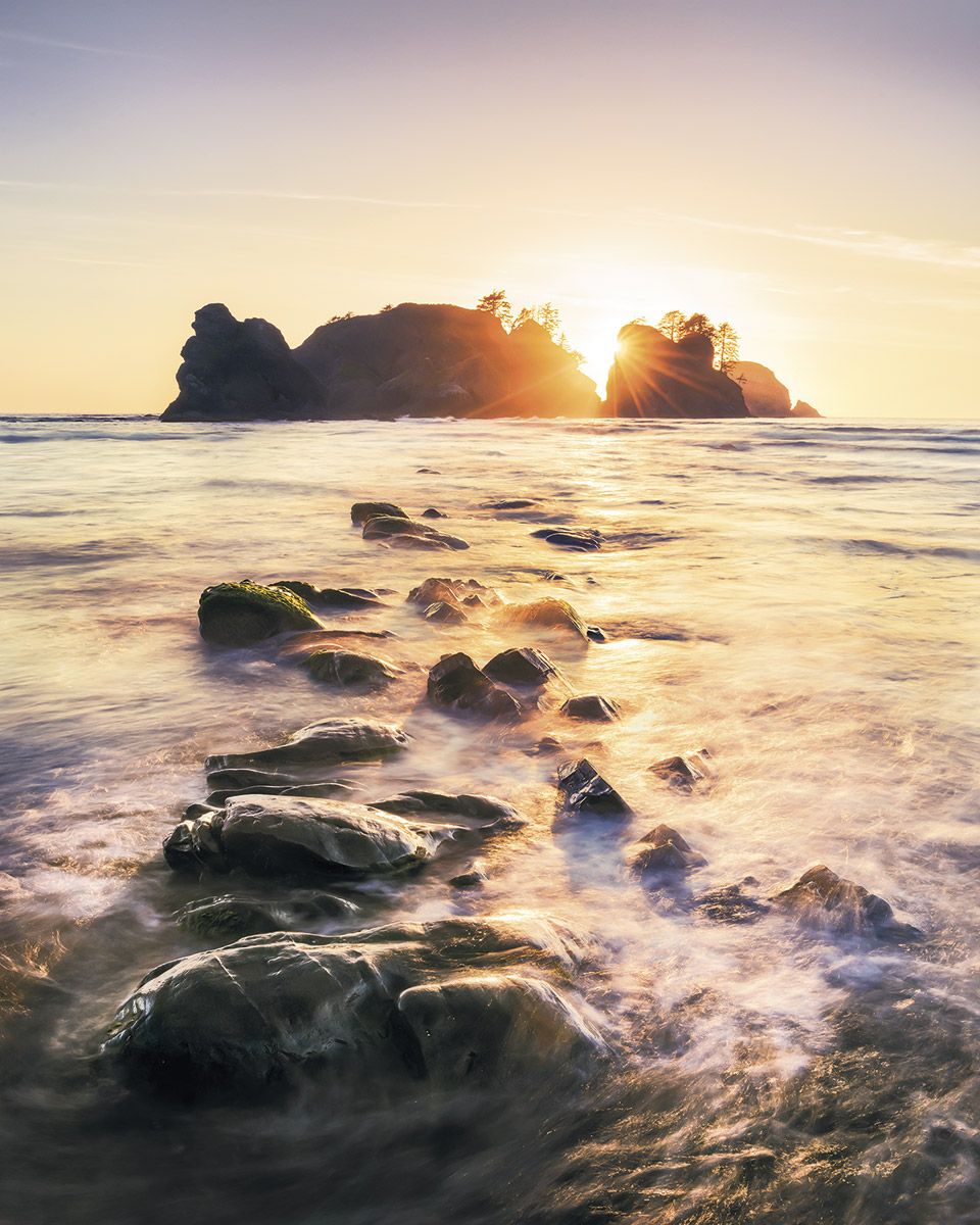 Vlies Fototapete - Island Dreaming - Größe 200 x 250 cm