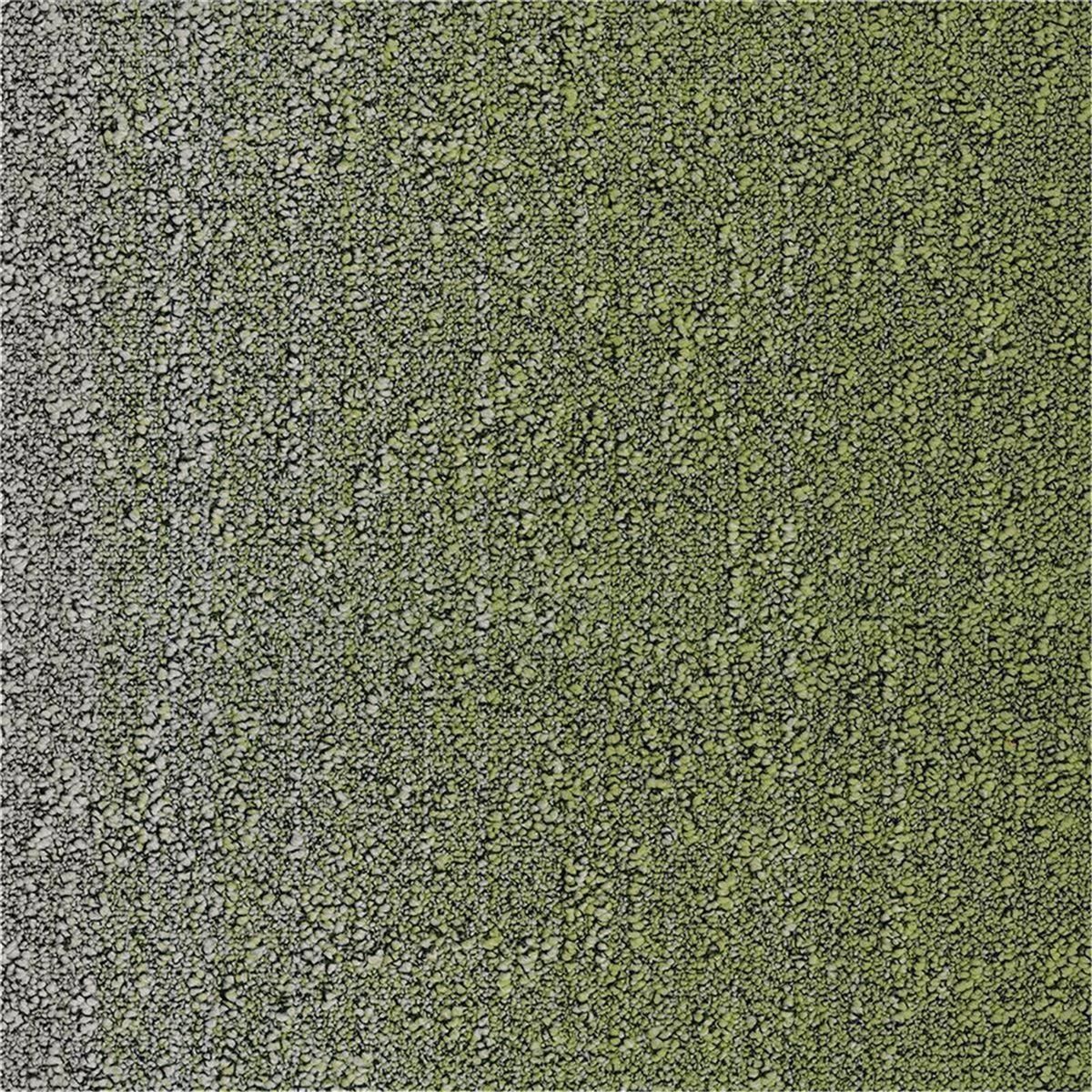 Teppichfliesen 50 x 50 cm Schlinge strukturiert Fuse B755 7073 Grün Textur