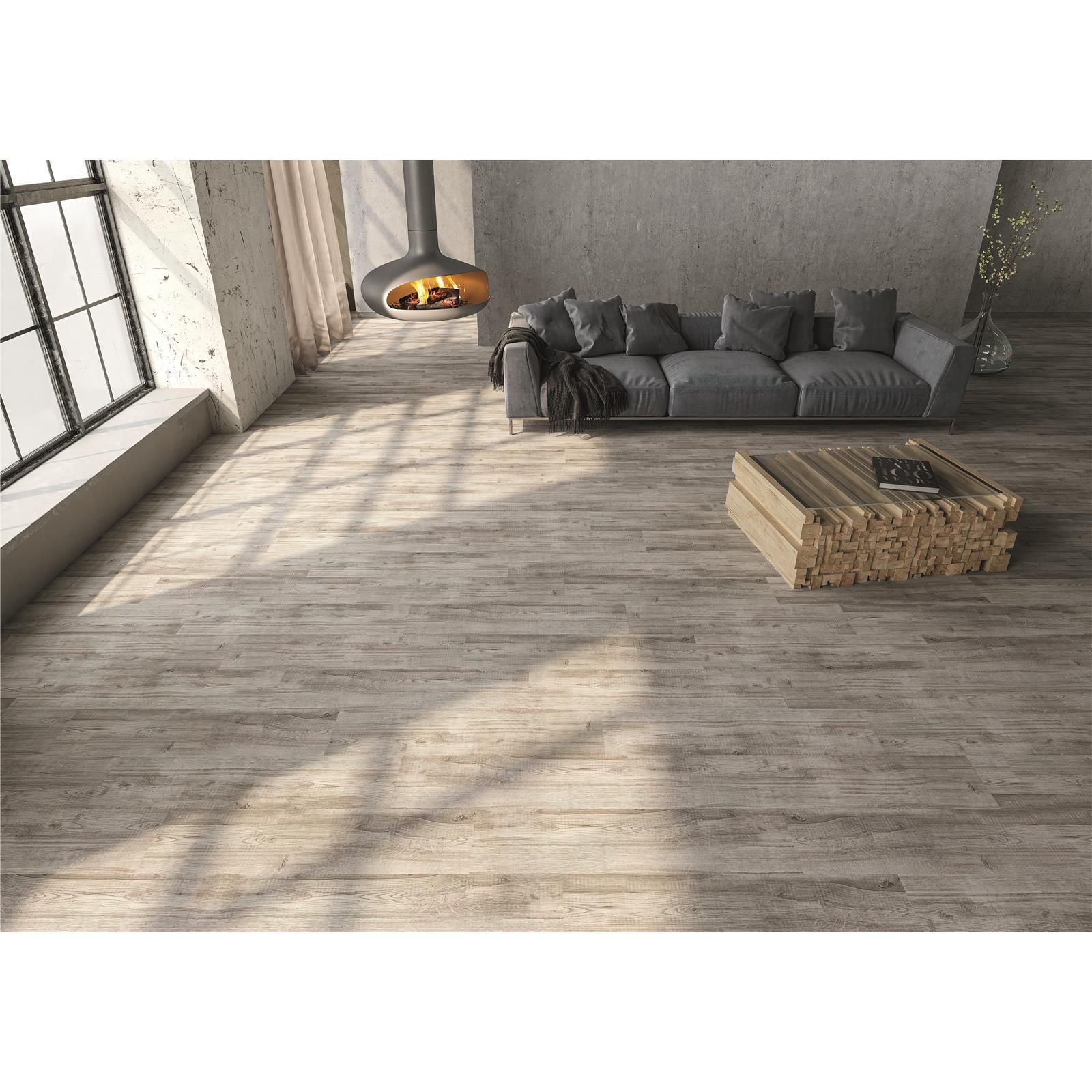 Teppichfliesen 25 x 100 cm selbsthaftend INFLOOR-GIRLOON Cara-MO Braun 021 gemustert