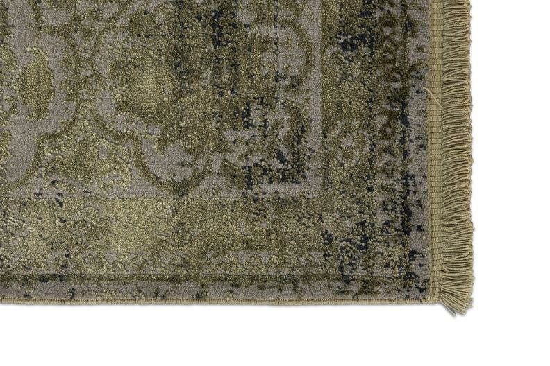 Teppich VELVET Olivgrün - 80 cm x 150 cm