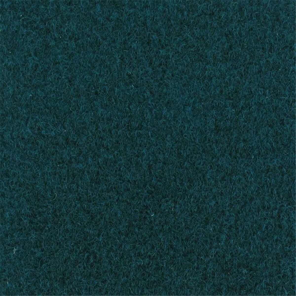 Messeboden Velours EXPOLUXE Atoll Blue 1234 mit Schutzfolie  - Rollenbreite 200 cm