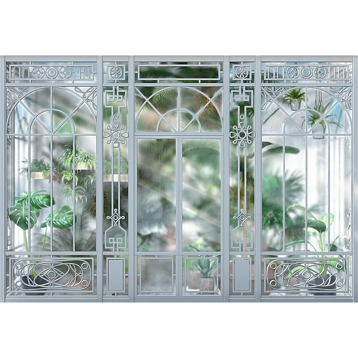 Papier Fototapete - Orangerie - Größe 368 x 254 cm