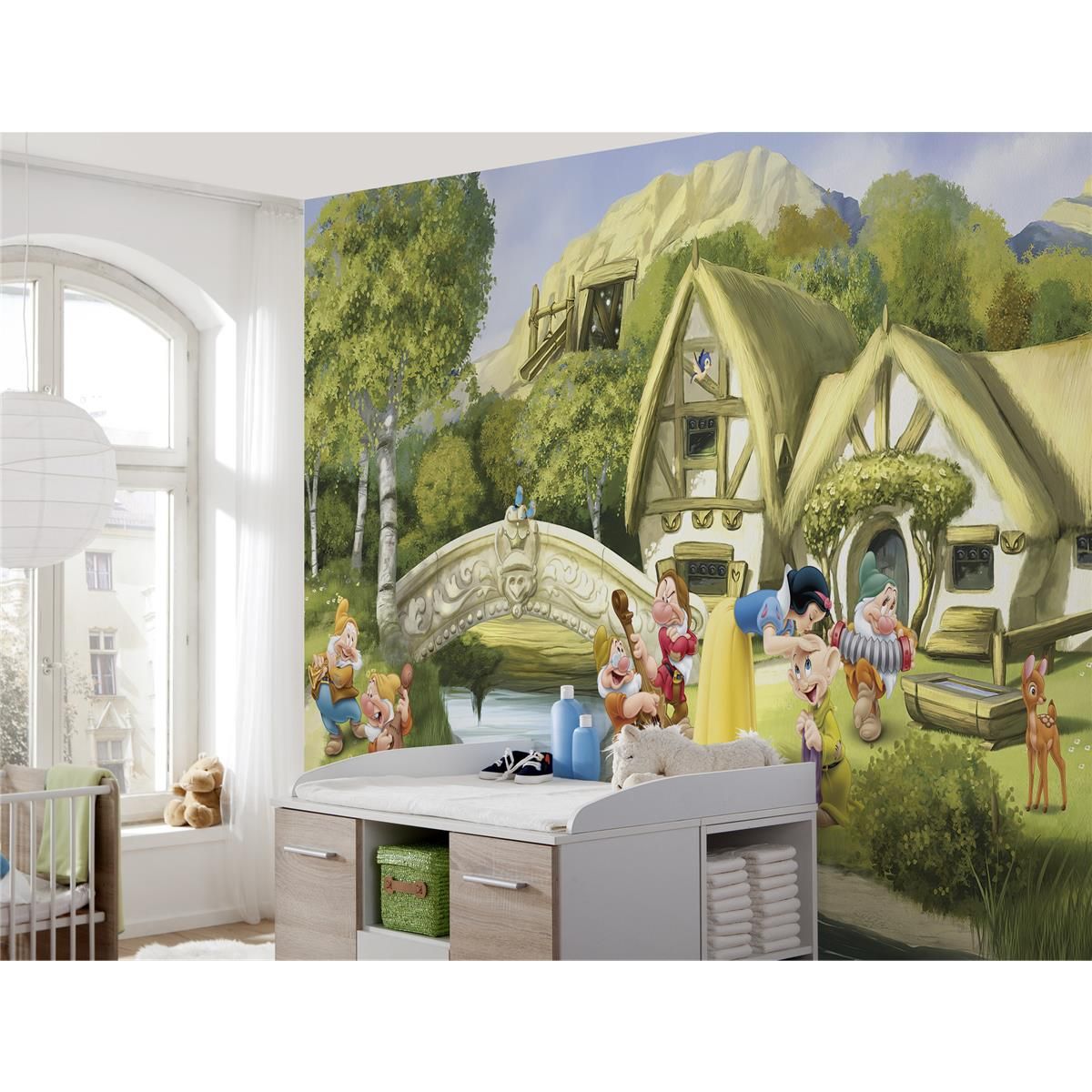 Papier Fototapete - Snowwhite - Größe 368 x 254 cm