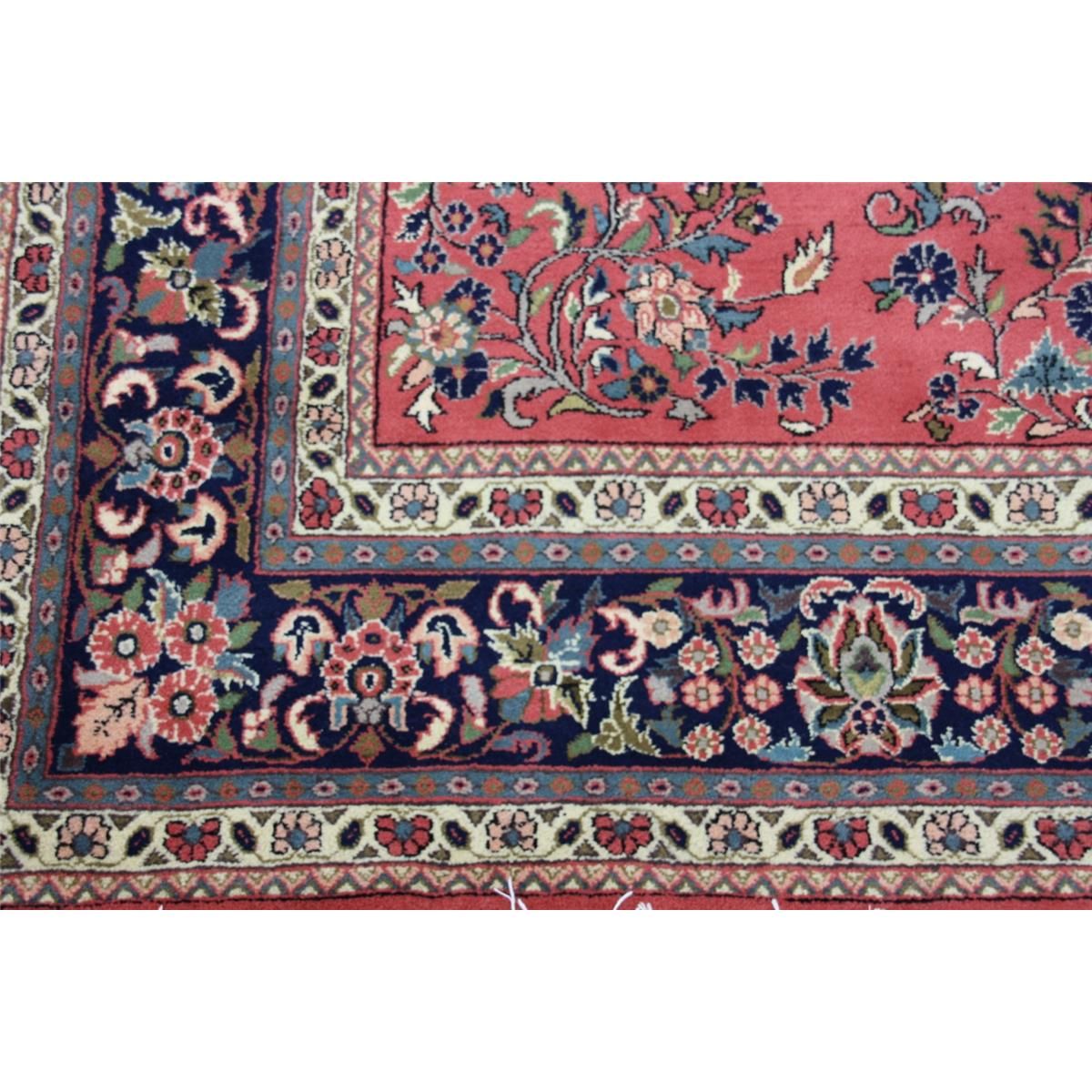 Perser Teppich Sarough handgeknüpft 248 cm x 307 cm