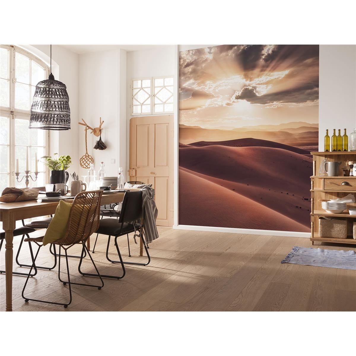 Vlies Fototapete - God Rays - Größe 200 x 250 cm