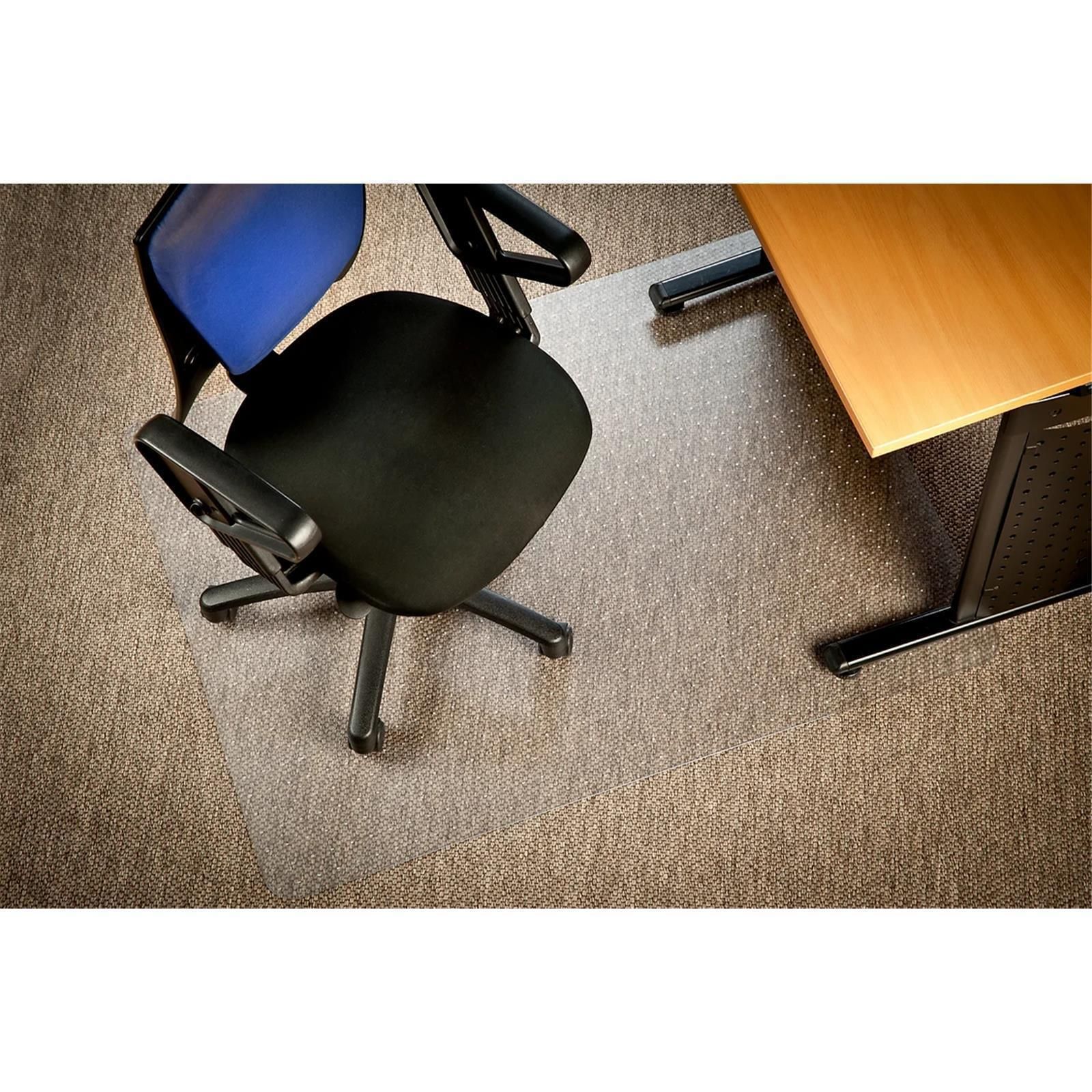 Bodenschutzmatte für Teppichboden mit Noppen quadratisch 150 cm x 150 cm