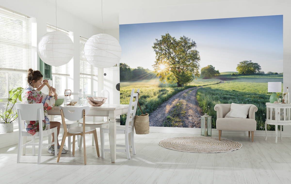 Vlies Fototapete - A New Day in Paradise - Größe 400 x 250 cm