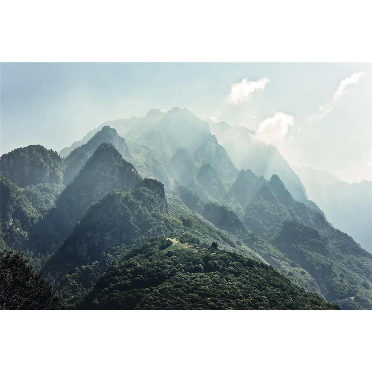 Vlies Fototapete - The Summit - Größe 300 x 200 cm