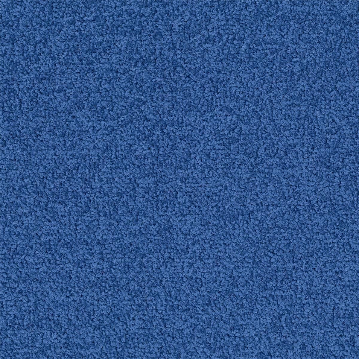 Teppichfliesen 50 x 50 cm Velours Palatino A072 8412 Blau Allover