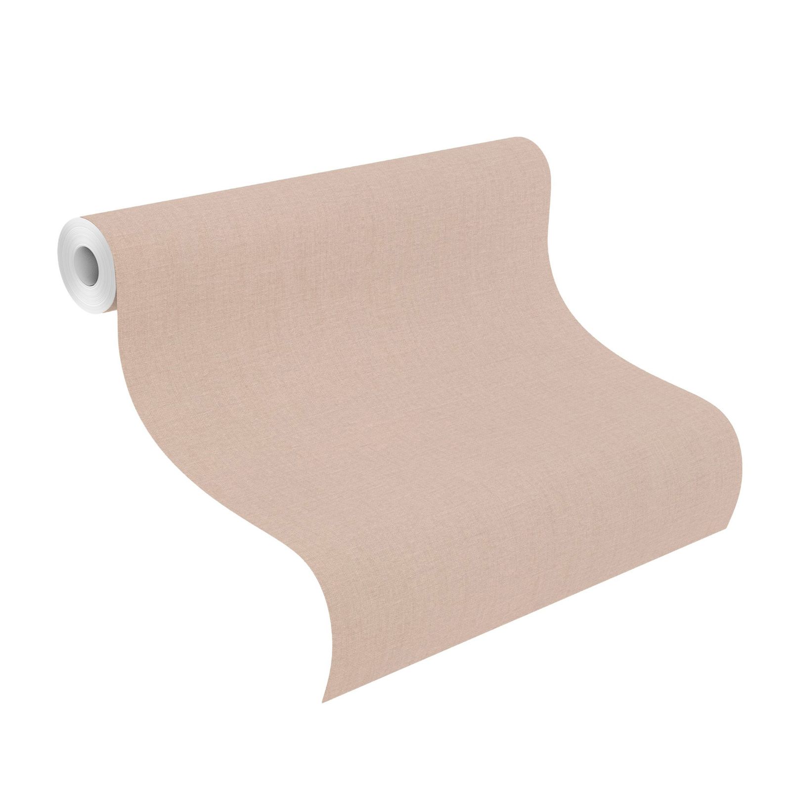 Tapete Basic universell Vinyltapete Rotbeige ansatzfrei 53 cm x 10,05 m