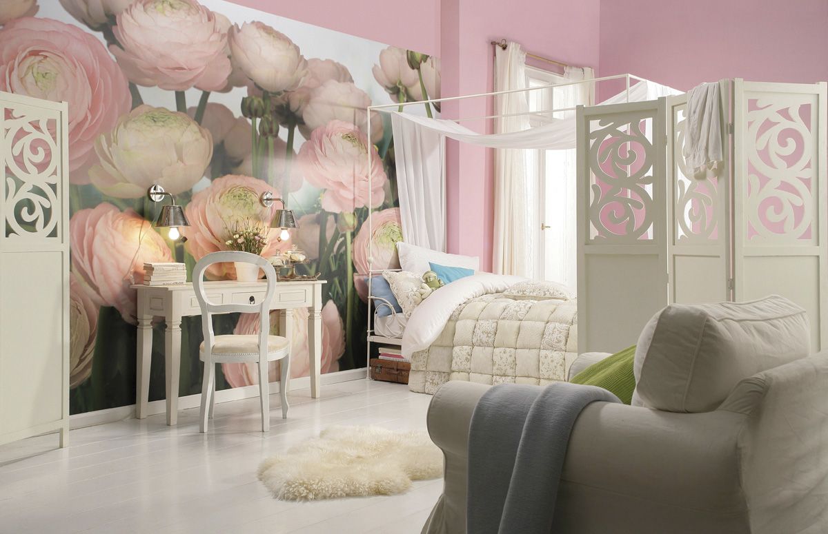 Papier Fototapete - Gentle Rosé - Größe 368 x 254 cm