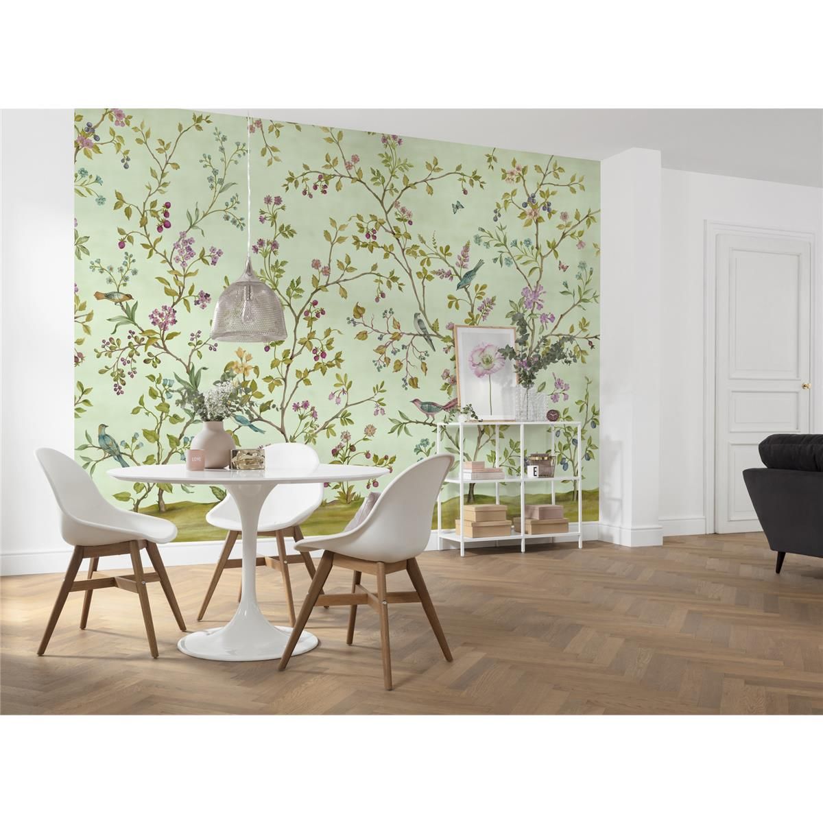 Vlies Fototapete - Oiseaux du Paradis - Größe 350 x 250 cm