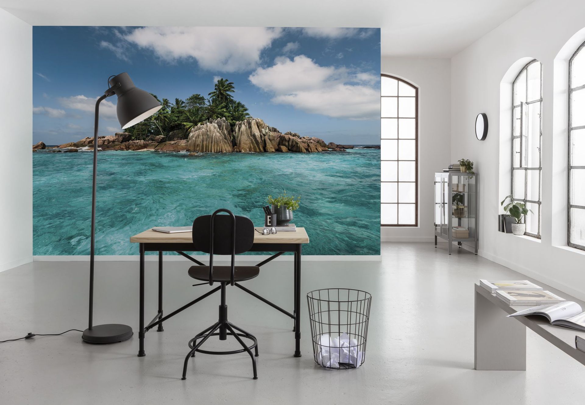 Vlies Fototapete - Schatzinsel - Größe 450 x 280 cm
