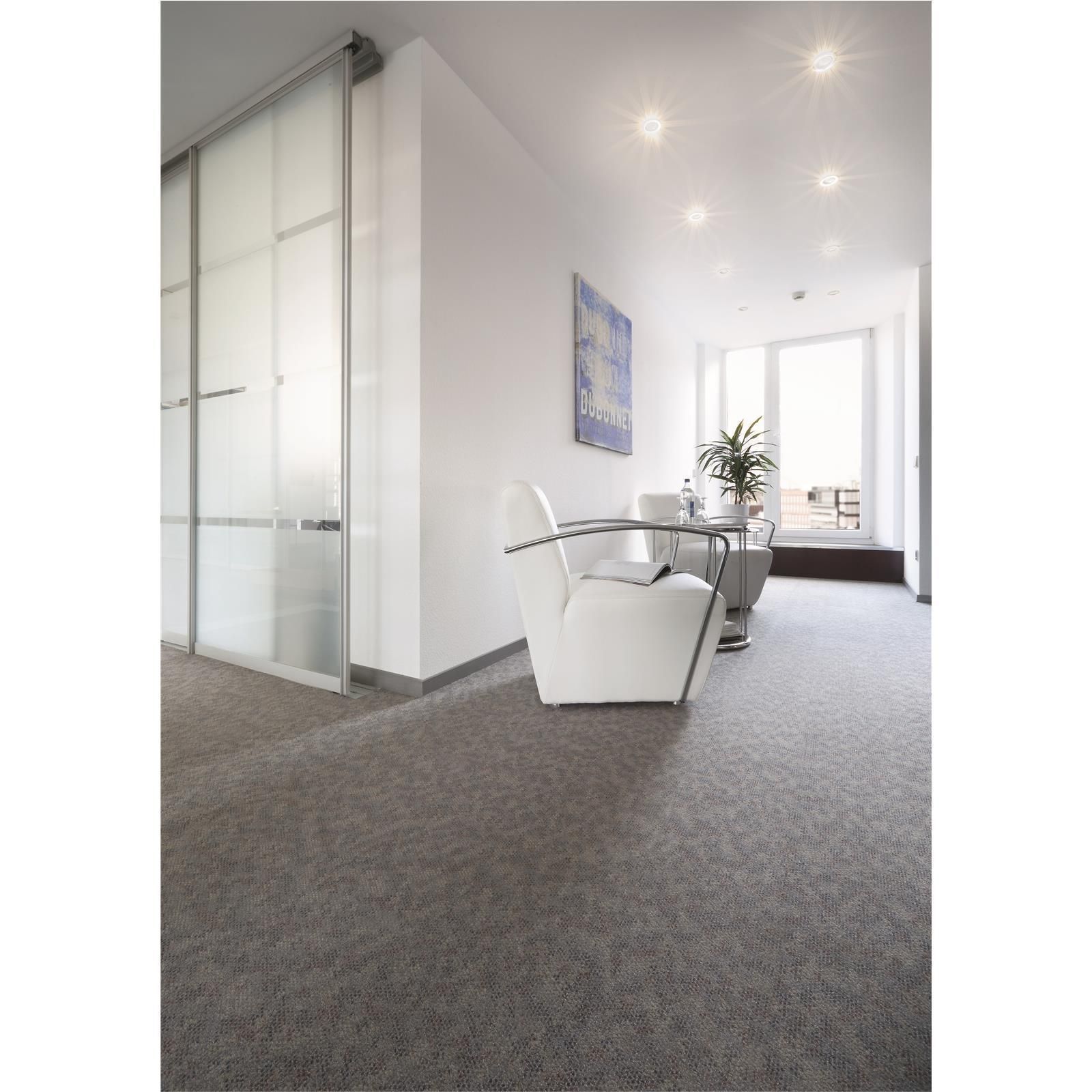 Teppichboden INFLOOR-GIRLOON Caprice Velours Rot 140 tuftgemustert - Rollenbreite 400 cm