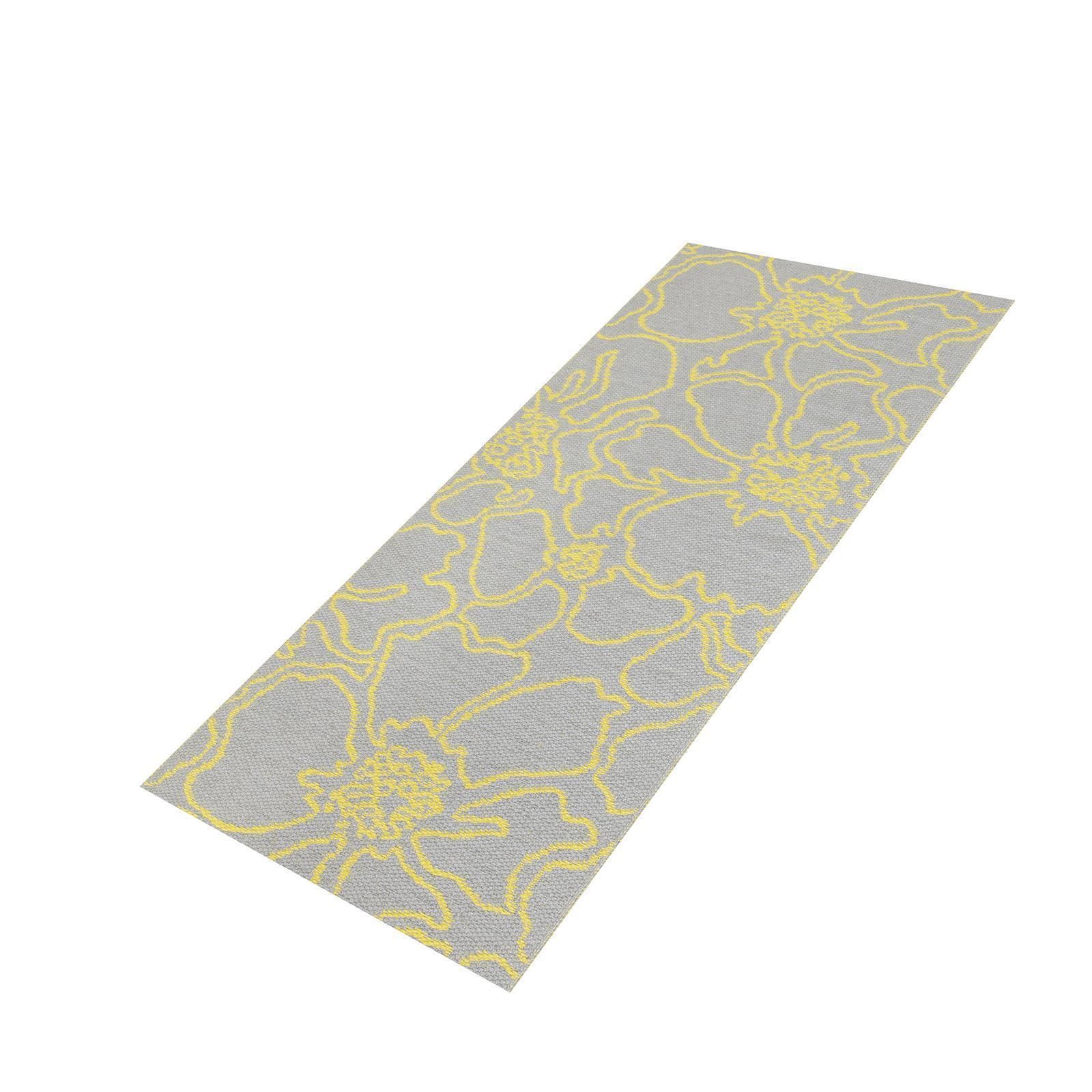 Teppich Swedy FLOU V5 Gelb-Grau - 60 cm x 120 cm