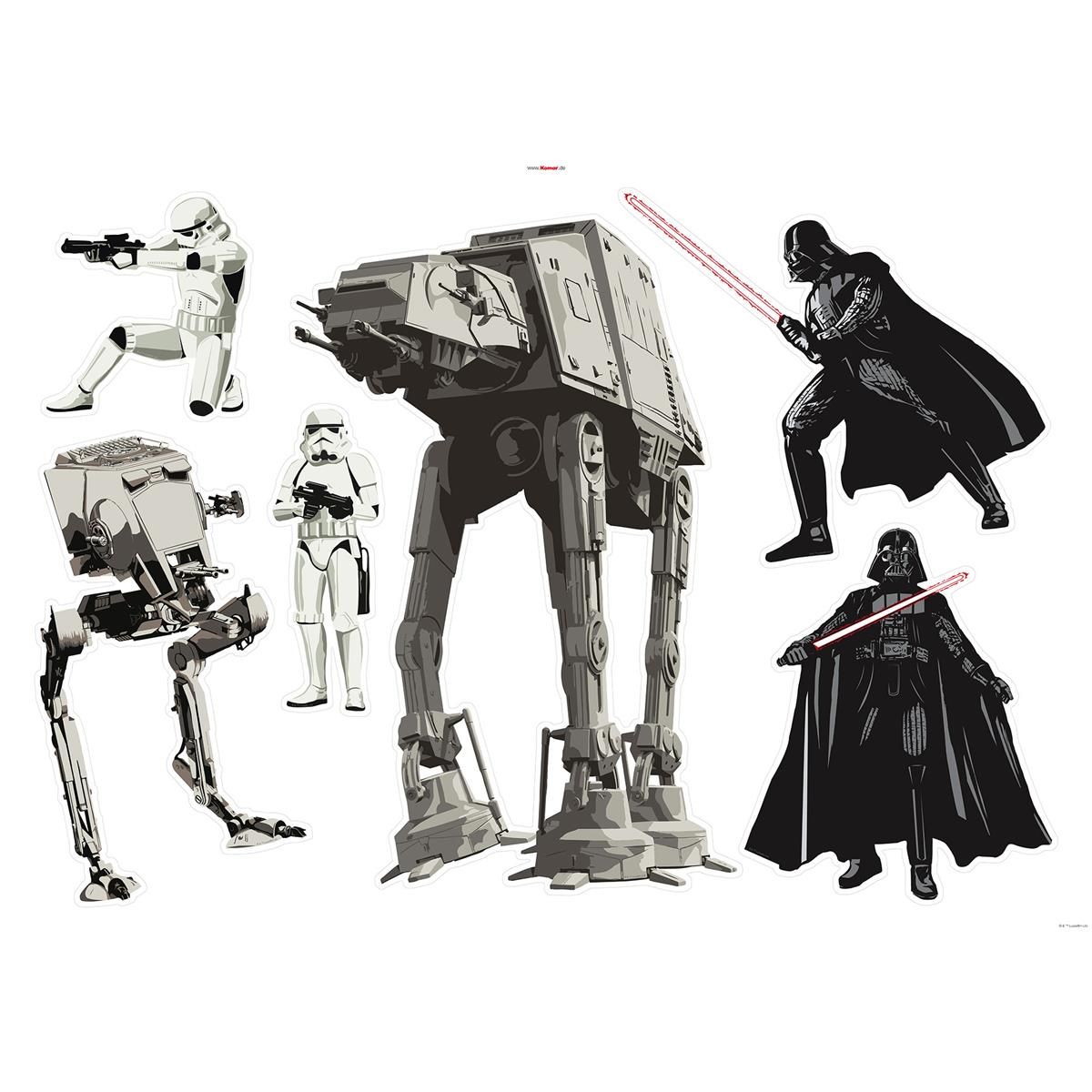 Wandtattoo - Star Wars Doomed  - Größe 100 x 70 cm