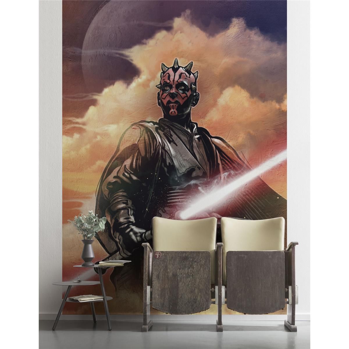 Vlies Fototapete - Star Wars Classic Darth Maul - Größe 200 x 280 cm