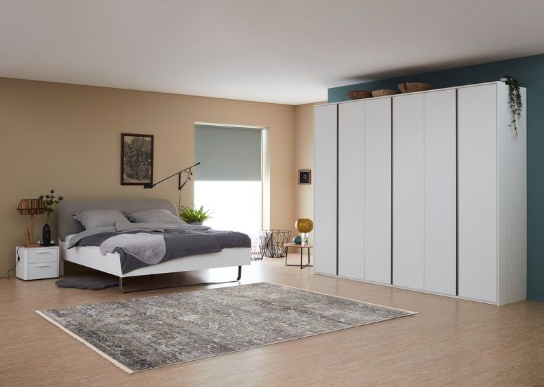 Teppich MYSTIK Grau-Blau - 160 cm x 235 cm