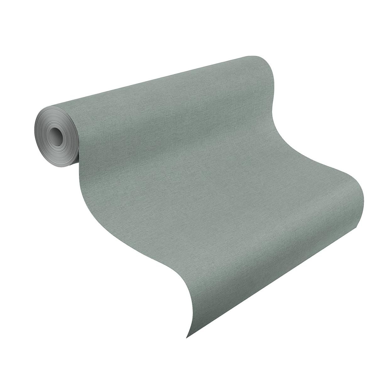 Tapete Basic universell Vinyltapete Petrol ansatzfrei 53 cm x 10,05 m