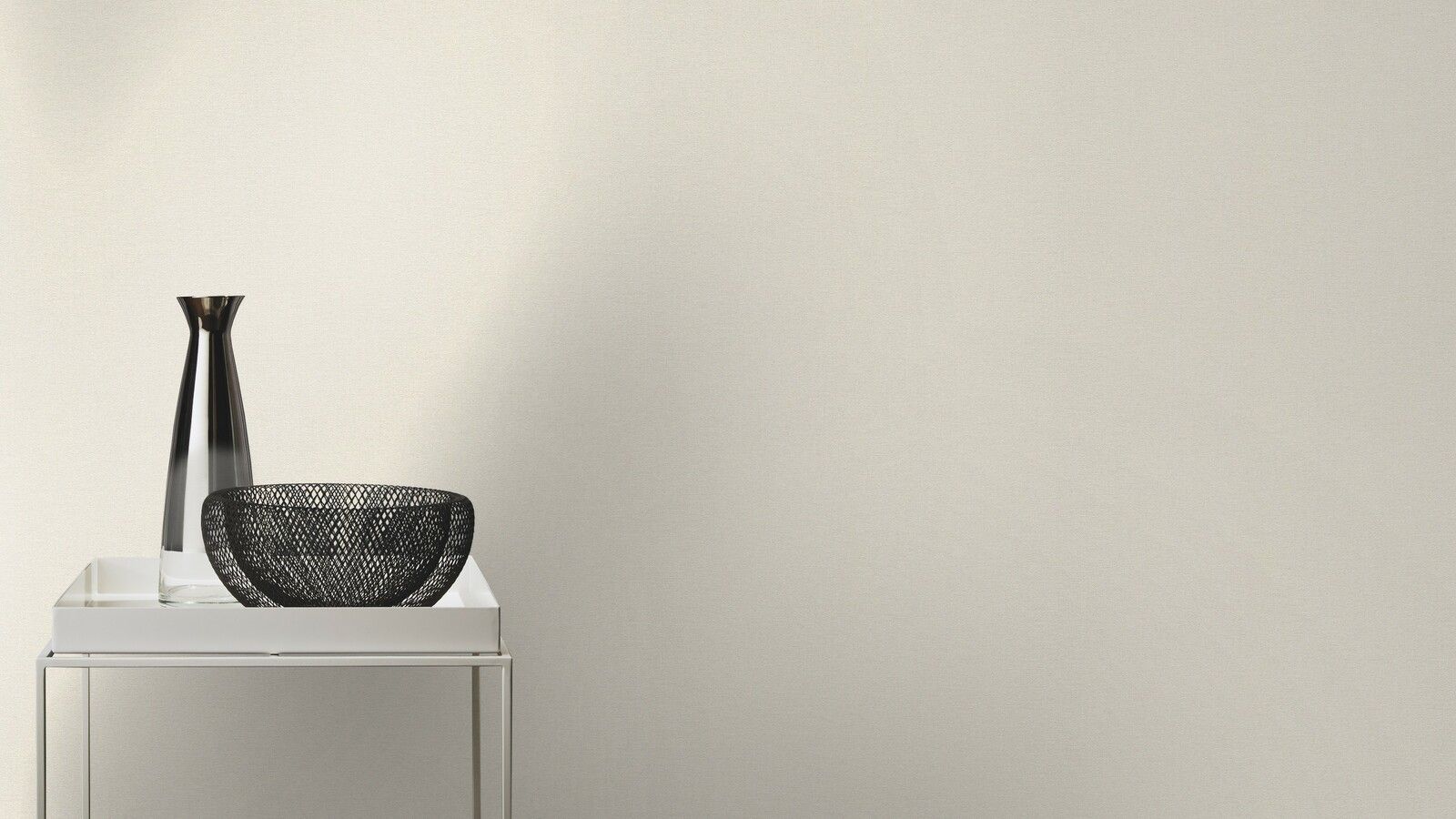 Tapete Basic universell Vinyltapete Hellbeige ansatzfrei 53 cm x 10,05 m