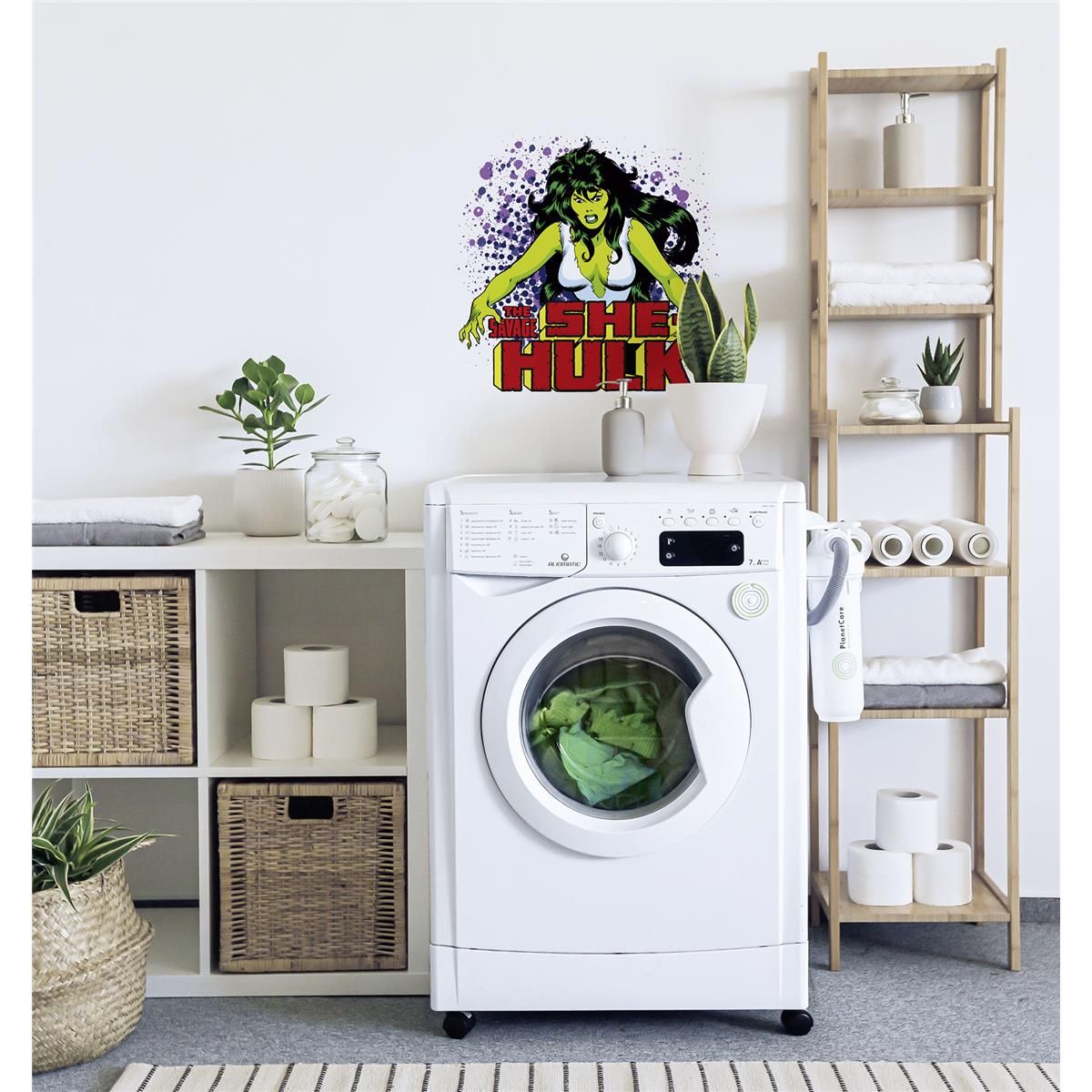 Wandtattoo - She-Hulk Comic Classic  - Größe 50 x 70 cm