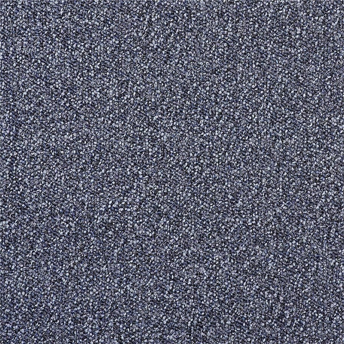 Teppichboden Infloor-Girloon Compact Schlinge Blau 363 meliert - Rollenbreite 400 cm