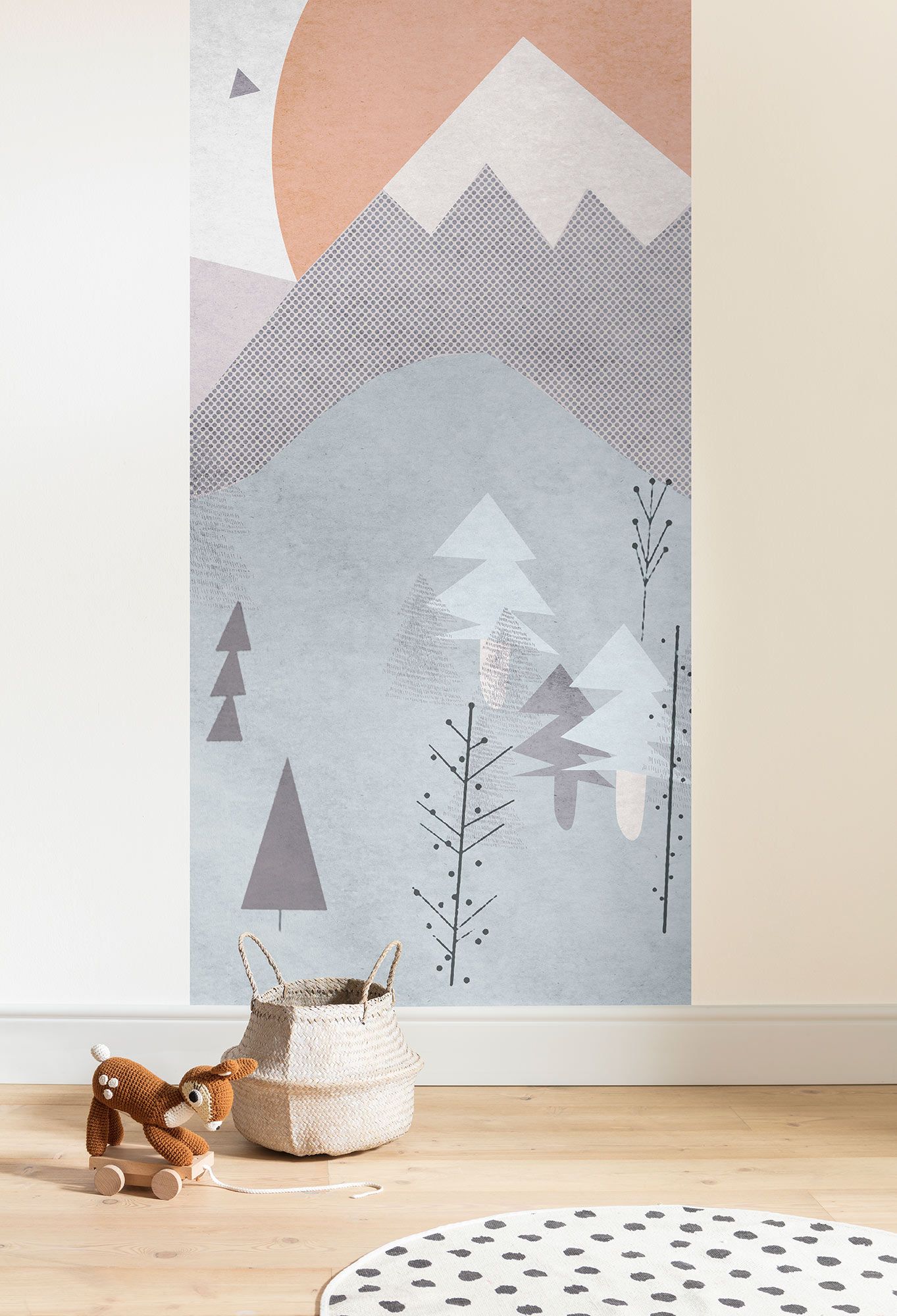 Vlies Fototapete - Wild and Free Panel - Größe 100 x 250 cm