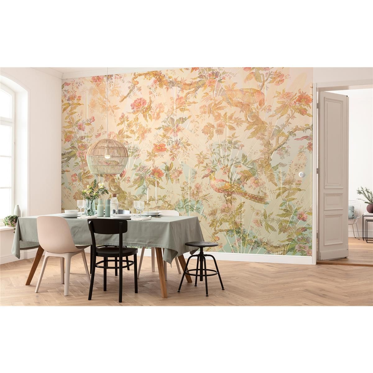Vlies Fototapete - Oiseau de Paradis - Größe 350 x 255 cm