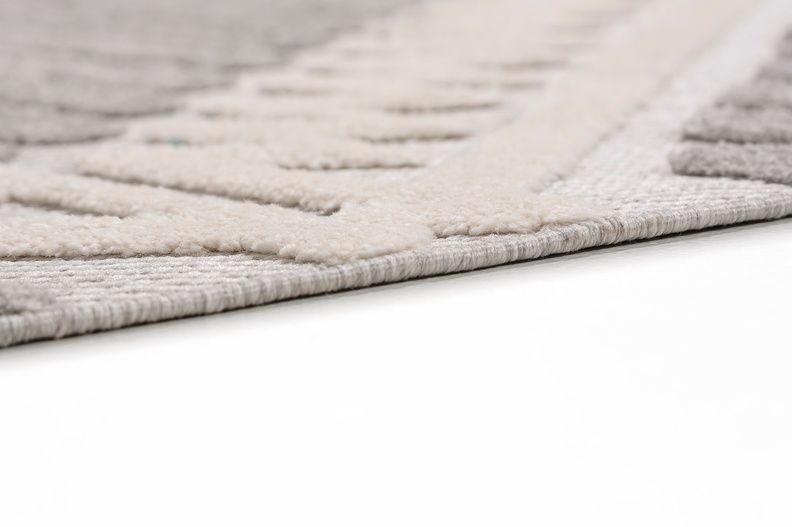 Teppich SUMMER Grau-Beige - 160 cm x 230 cm
