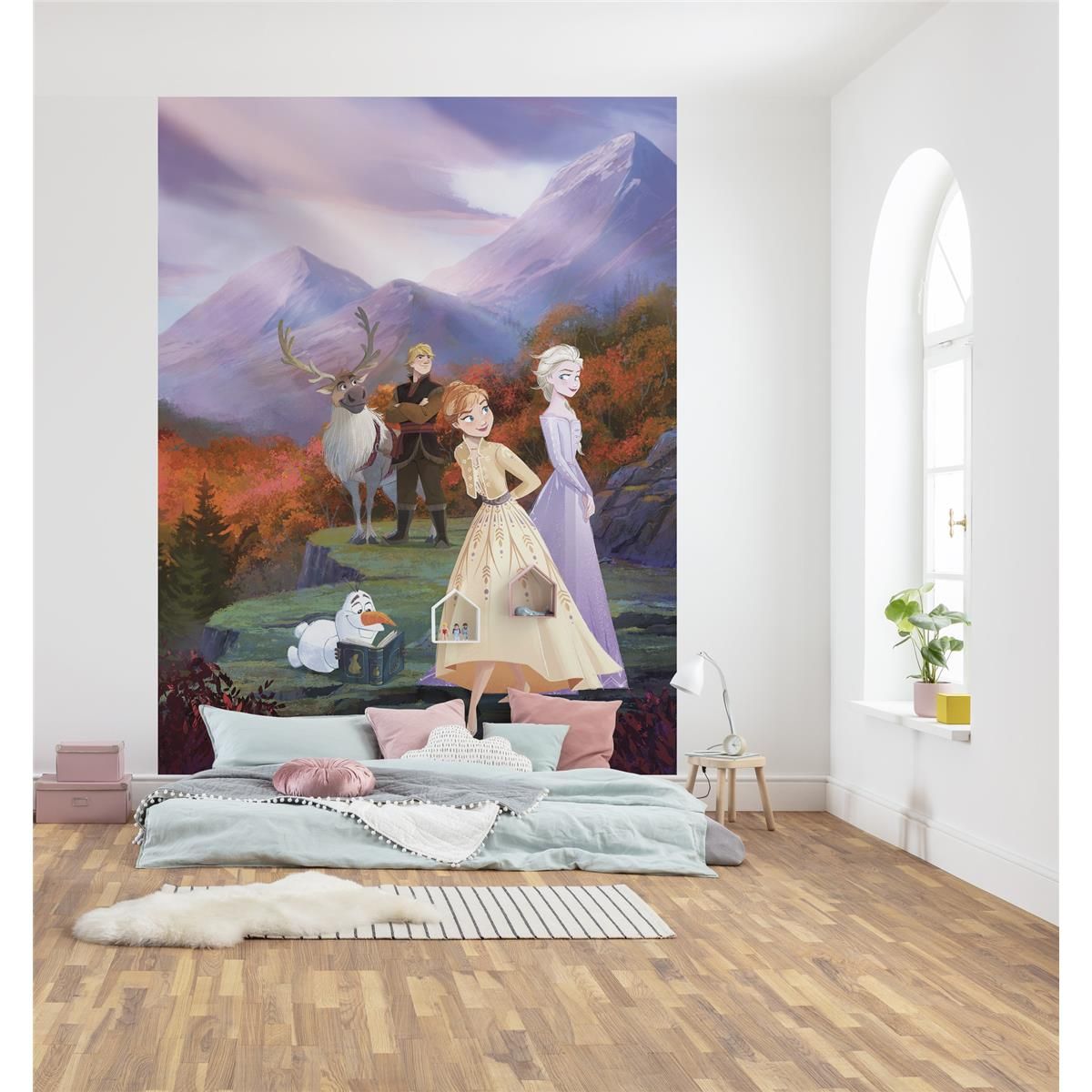 Papier Fototapete - Frozen spring is coming - Größe 184 x 254 cm
