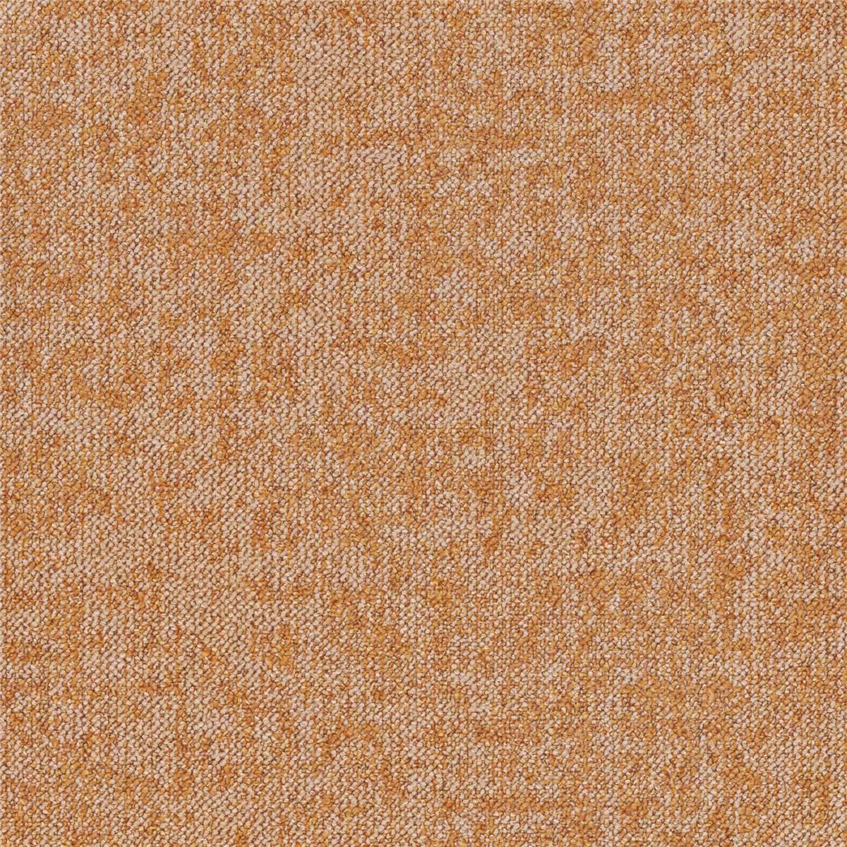 Teppichfliesen Orange 5412 Schlinge strukturiert 50 x 50 cm Essence Roots AD08 Desso