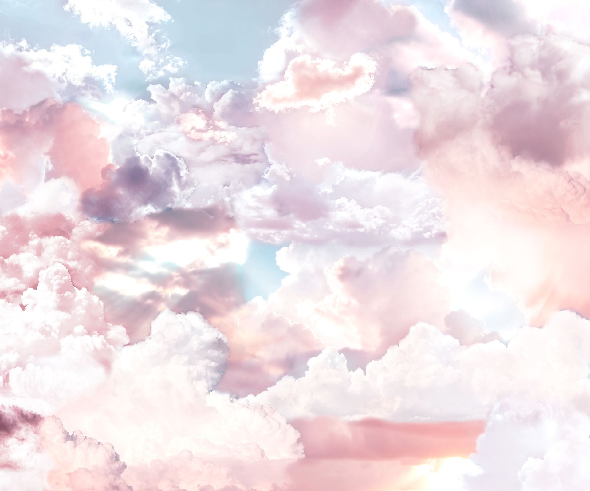 Vlies Fototapete - Clouds - Größe 300 x 250 cm