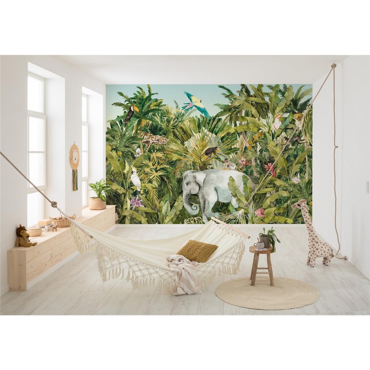 Vlies Fototapete - Jungle Expedition - Größe 400 x 280 cm