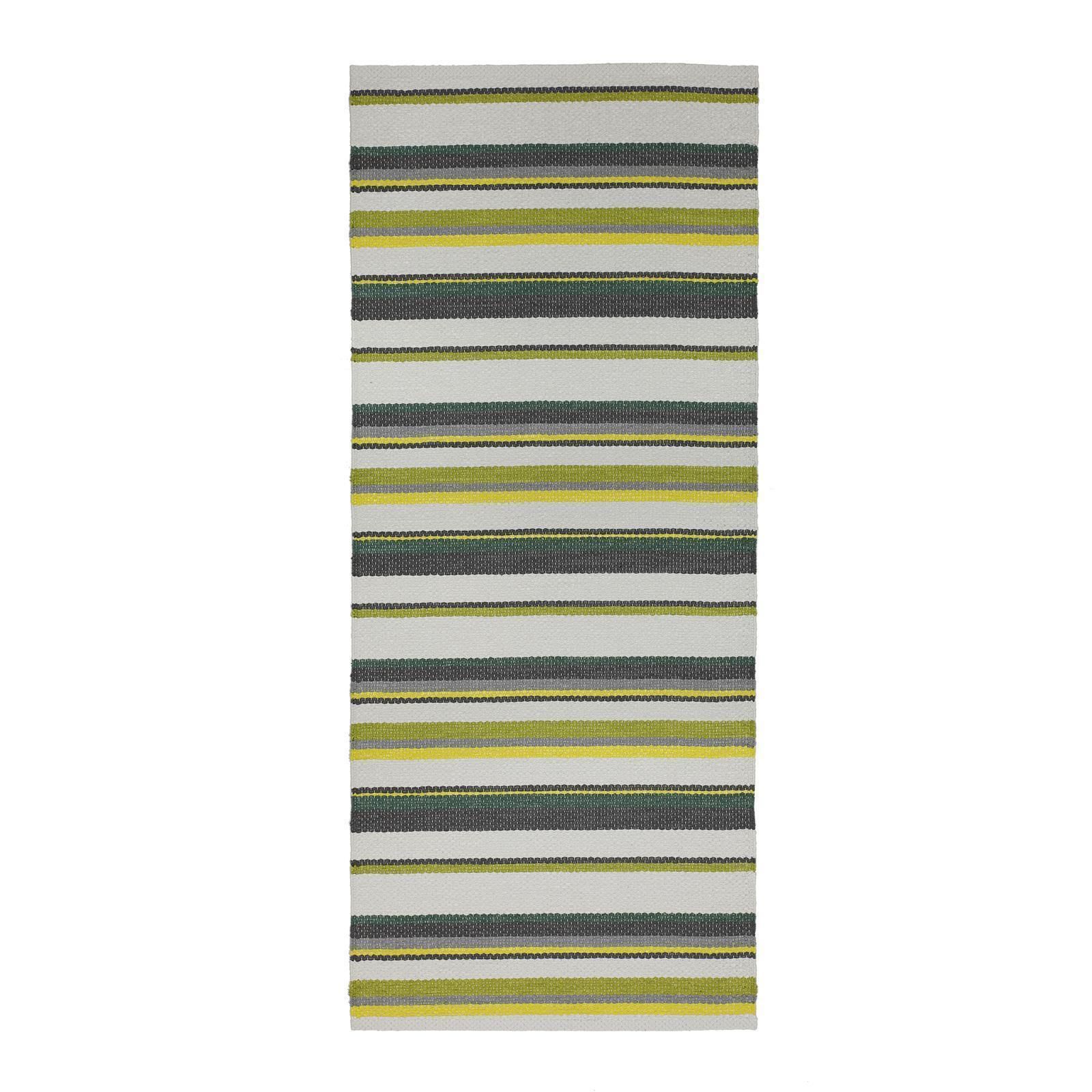 Teppich Swedy BAND V1 Gelb-Grün - 60 cm x 150 cm