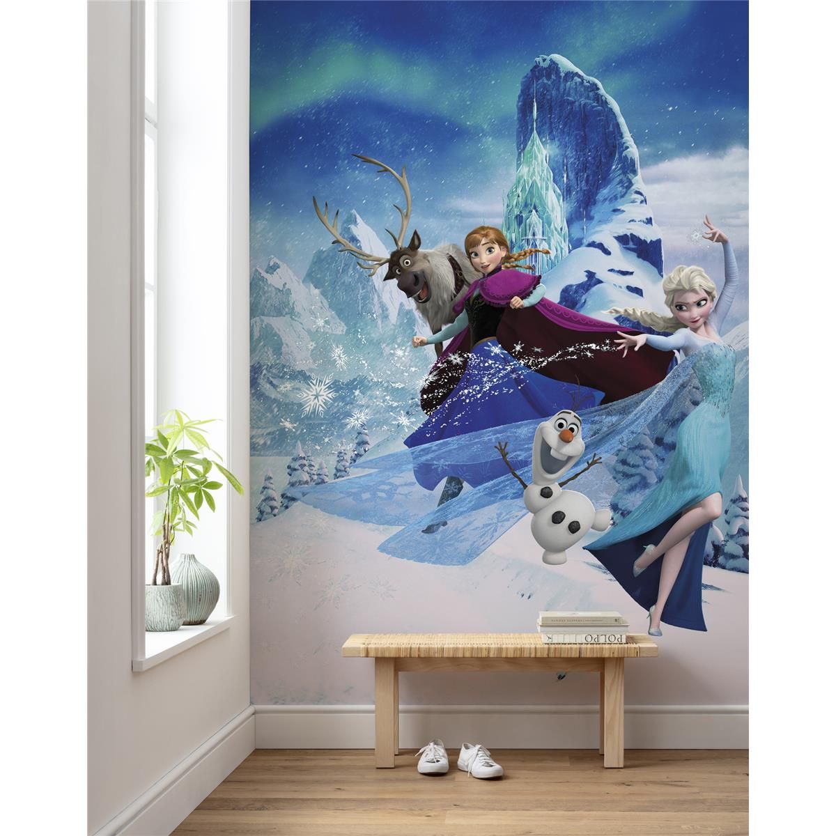Vlies Fototapete - Frozen Elsas Magic - Größe 200 x 280 cm