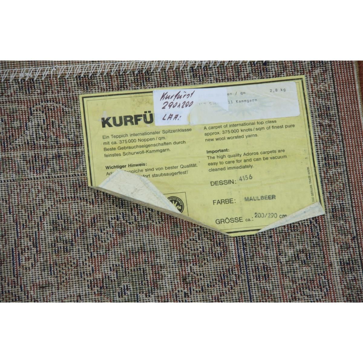 Perser Teppich Adoros Kurfürst Sara 200 cm x 290 cm